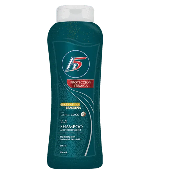 H5 - Shampoo 2En1 Keratina y Leche de Coco - Image 2