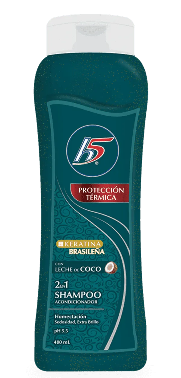 H5 - Shampoo 2En1 Keratina y Leche de Coco - Image 4