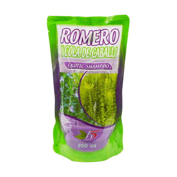 BOTANIC - Shampoo Romero Cola De Caballo Doypack 500 ML