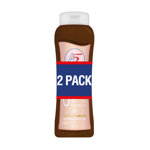 H5 - 2 Pack Shampoo + Acondicionador Aceite Argan 400ml