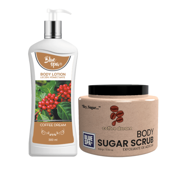 Pack Blue Spa Relajación - Coffee Dream  (Crema + Exfoliante)