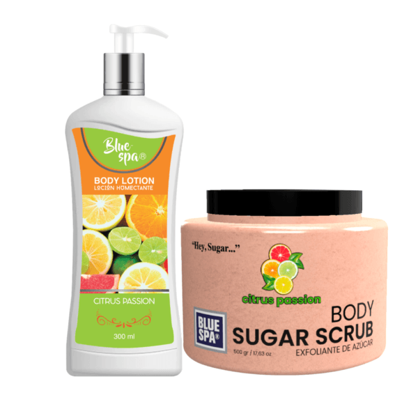 BLUE SPA – Pack Relajación (Crema Humectante + Exfoliante) - Image 4