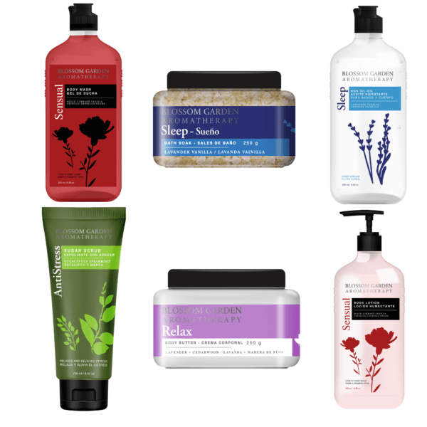 BLOSSOM GARDEN - Pack regalo SPA (6 productos)