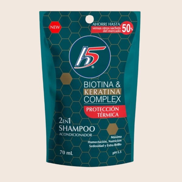 H5 – Shampoo Biotina 70 ml (Sachet)