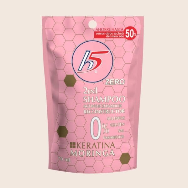 H5 – Shampoo Moringa 70 ml (Sachet)
