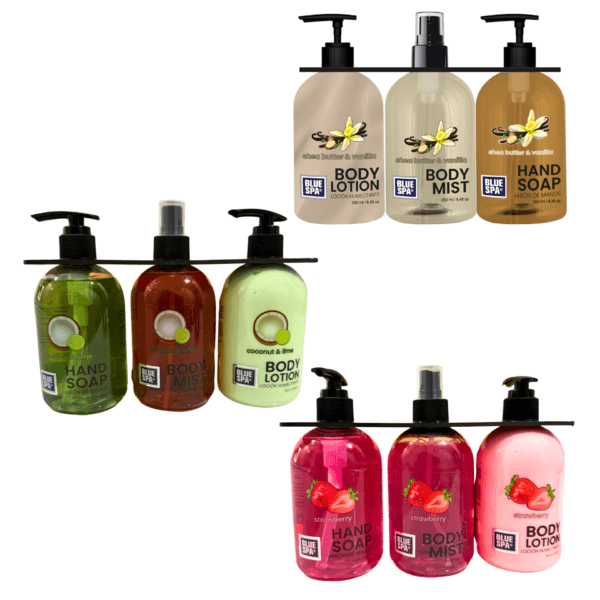BLUE SPA – 3 Pack Tocador (Crema + Body Mist + Jabón)